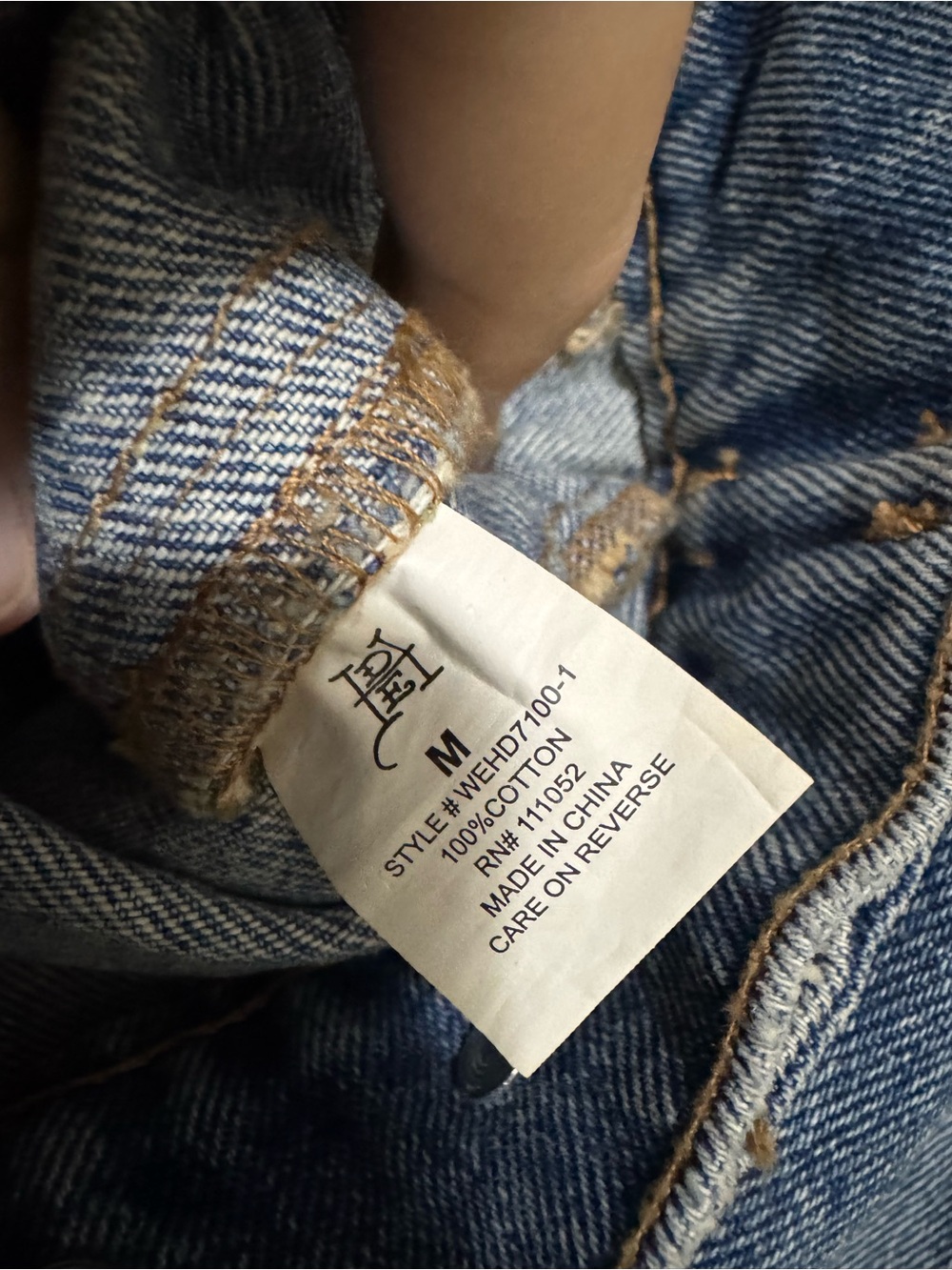 NWT Ed Hardy Denim Jacket - Picture 6 of 8